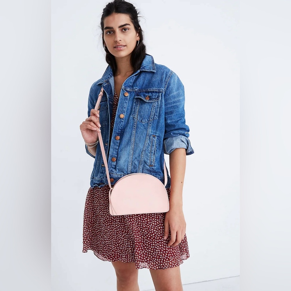 Madewell Simple Half Moon Crossbody